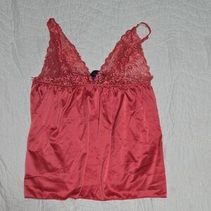 B19 RACHEL Rachel Roy Mauve Lace Camisole Sz Lg